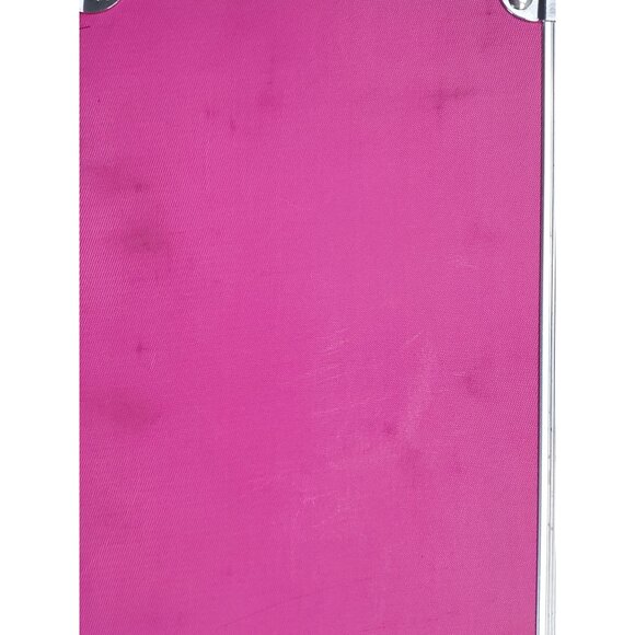 Vault Bat Glitter Pink Purple Vanity Metal Case Small Hard-shell 2.25x5.25x8.38" - Picture 5 of 13